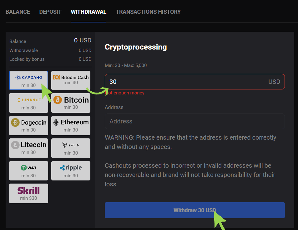 Spinstralia casino withdrawal 